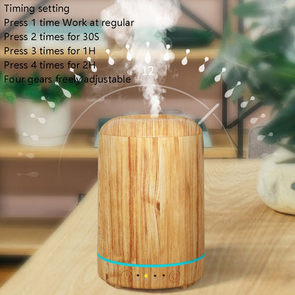 STB-105 Wood Grain Aromatherapy USB Air Purifier(Dark Wooden Grain) - Air Purifiers & Accessories by buy2fix | Online Shopping UK | buy2fix