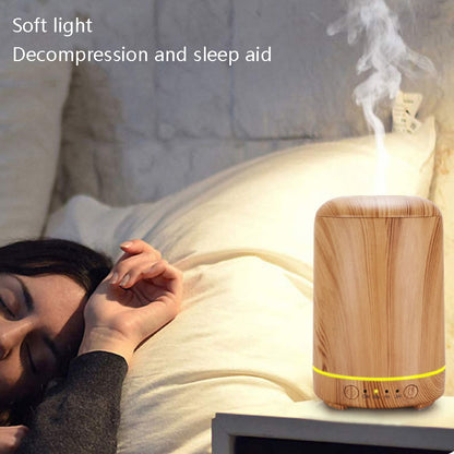 STB-105 Wood Grain Aromatherapy USB Air Purifier(Dark Wooden Grain) - Air Purifiers & Accessories by buy2fix | Online Shopping UK | buy2fix