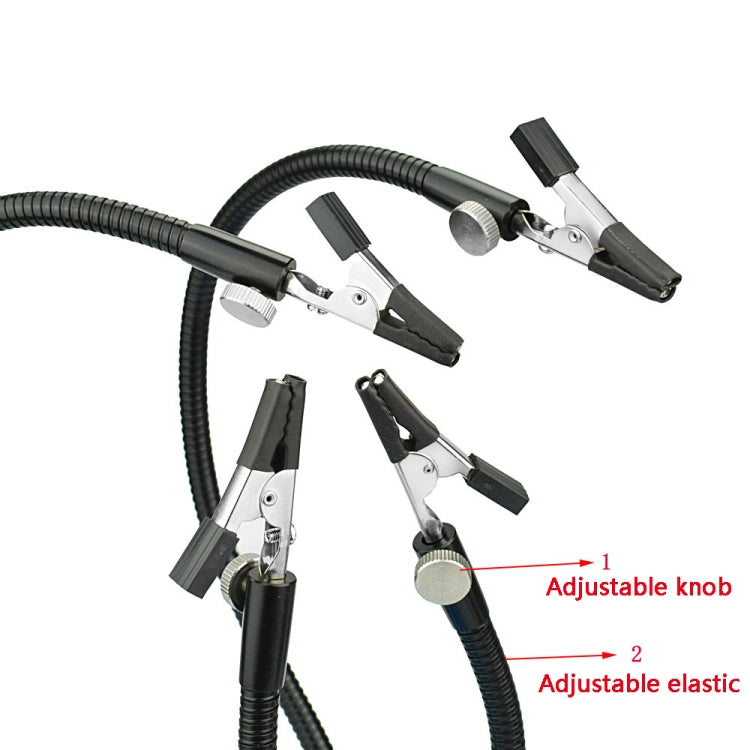 SN4B-SY2 Silver Four-Claw PCB Digital Repair Welding Station by buy2fix