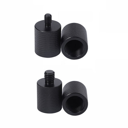 2 PCS Microphone Adapter Screw F10 5/8-27  Female to 3/8 Male Screw -  by buy2fix | Online Shopping UK | buy2fix