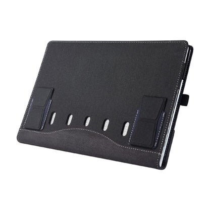 Multifunctional PU Leather Laptop Case With Stand Function, Color: 13.3 inch Black by buy2fix
