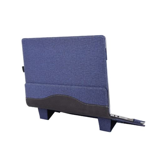 Multifunctional PU Leather Laptop Case With Stand Function, Color: 13.3 inch Blue by buy2fix