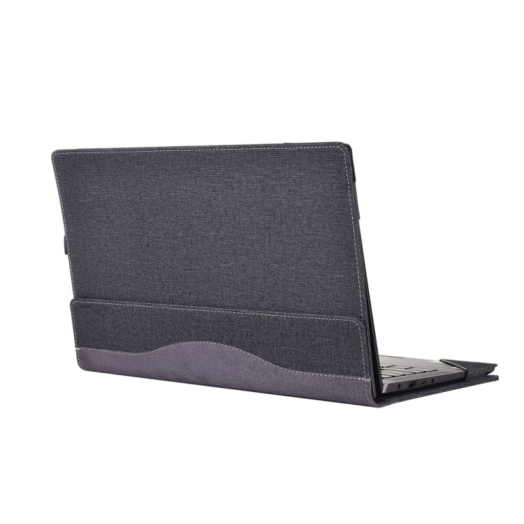 PU Leather Laptop Protection Sleeve For HP Spectre X360 15-EB(Black) by buy2fix