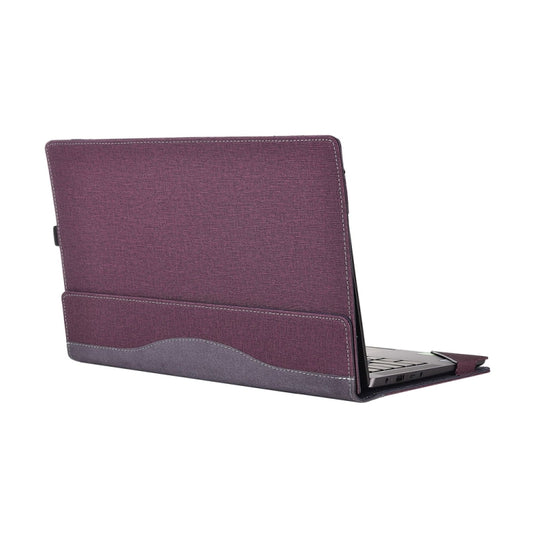 PU Leather Laptop Protection Sleeve For HP Spectre X360 15-EB(Wine Red) by buy2fix