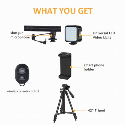 KIT-05LM Live Broadcast Video Shooting LED Light Tripod Kit - Tripods by buy2fix | Online Shopping UK | buy2fix