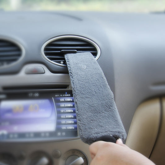 Car Air Outlet Cleaning Brush Interior Cleaning Tool, Style: Ruler Brush+5 PCS Brush - Car washing supplies by buy2fix | Online Shopping UK | buy2fix