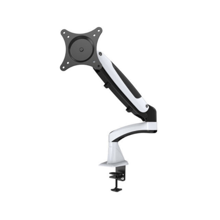 Gibbon Mounts Multifunctional Telescopic Rotating Lifting Monitor Stand, Color: GM112FC Clip Table White - Laptop Stand by buy2fix | Online Shopping UK | buy2fix