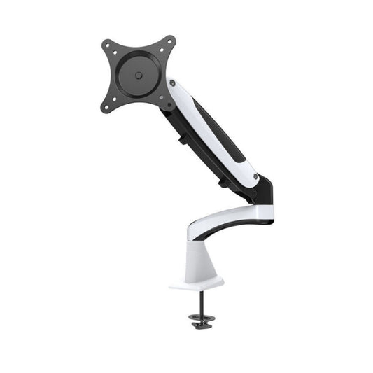 Gibbon Mounts Multifunctional Telescopic Rotating Lifting Monitor Stand, Color: GM112FG Perforation White - Laptop Stand by buy2fix | Online Shopping UK | buy2fix