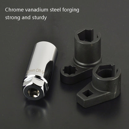 3 In 1 Manganese Steel Chrome-Plated Small Mouth Oxygen-Containing Sensor Disassemble Sleeve - Hand Tool Sets by buy2fix | Online Shopping UK | buy2fix