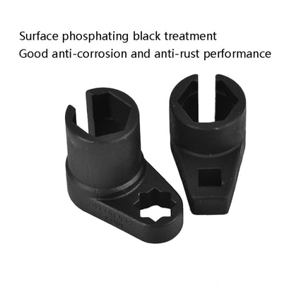 3 In 1 Manganese Steel Chrome-Plated Small Mouth Oxygen-Containing Sensor Disassemble Sleeve - Hand Tool Sets by buy2fix | Online Shopping UK | buy2fix