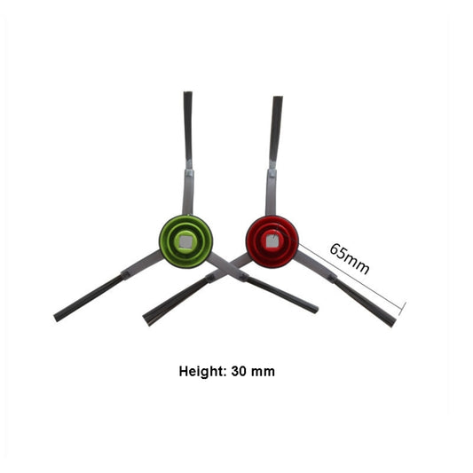 2 Pairs  Edge Brush Accessories For Ecovacs Deebot T9 AIVI/T9 AIVI+ - For ECOVACS Accessories by buy2fix | Online Shopping UK | buy2fix