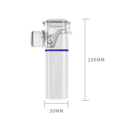 N3S Home Medical Mini Compression Ultrasonic Nebulizer(Blue) - Ultrasonic Atomizer by buy2fix | Online Shopping UK | buy2fix