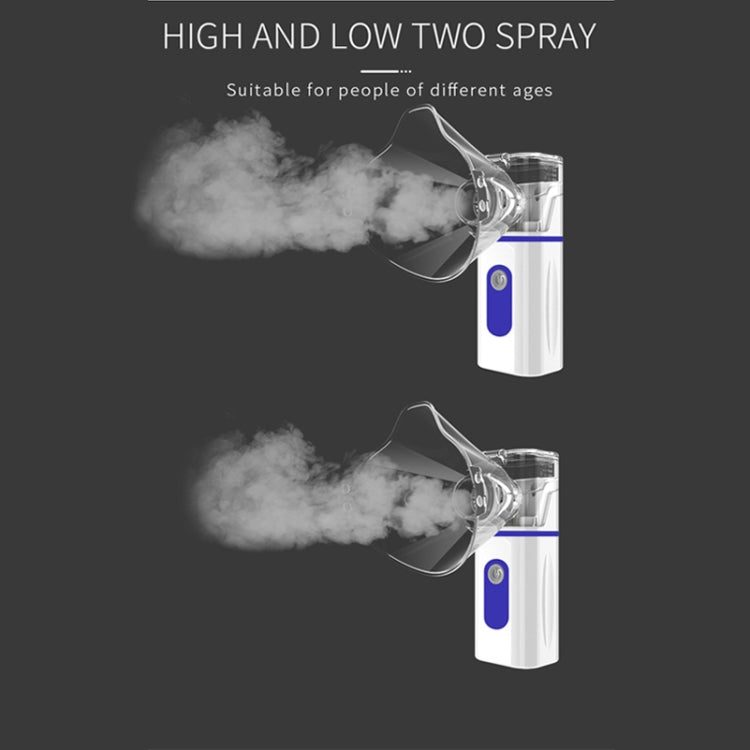 N3S Home Medical Mini Compression Ultrasonic Nebulizer(Blue) - Ultrasonic Atomizer by buy2fix | Online Shopping UK | buy2fix
