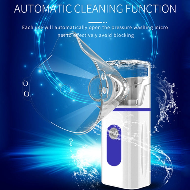 N3S Home Medical Mini Compression Ultrasonic Nebulizer(Blue) - Ultrasonic Atomizer by buy2fix | Online Shopping UK | buy2fix
