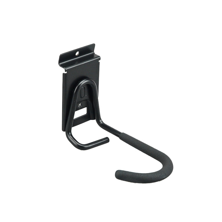 Bicycle Hook Metal Wall Garage Bicycle Rack 820 Groove Board(Black) by buy2fix