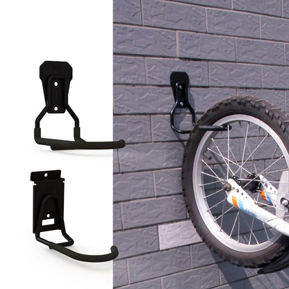 Bicycle Hook Metal Wall Garage Bicycle Rack 820 Groove Board(Black) by buy2fix