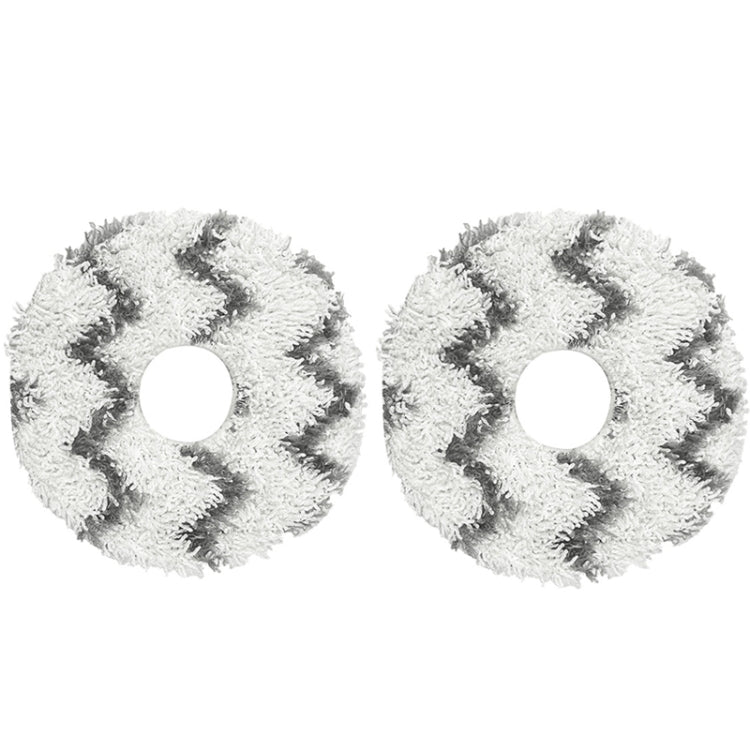 2 PCS Rag Mop Cloths For Ecovacs Deebot X1 - For ECOVACS Accessories by buy2fix | Online Shopping UK | buy2fix