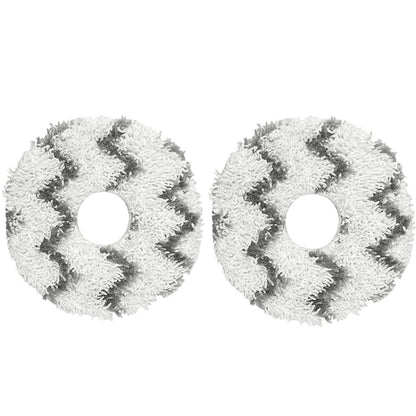 2 PCS Rag Mop Cloths For Ecovacs Deebot X1 - For ECOVACS Accessories by buy2fix | Online Shopping UK | buy2fix