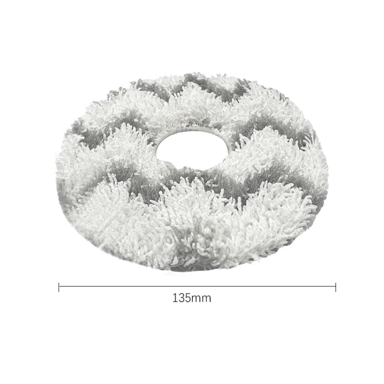 2 PCS Rag Mop Cloths For Ecovacs Deebot X1 - For ECOVACS Accessories by buy2fix | Online Shopping UK | buy2fix