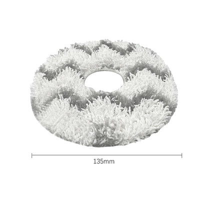 2 PCS Rag Mop Cloths For Ecovacs Deebot X1 - For ECOVACS Accessories by buy2fix | Online Shopping UK | buy2fix