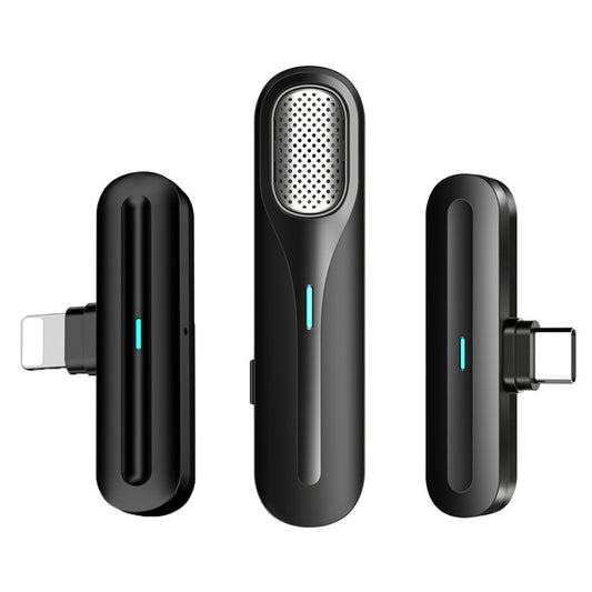 FerTo DX01 Wireless Collar Microphone 2.4G Live Broadcast Equipment, Style: 8 Pin - Microphone by buy2fix | Online Shopping UK | buy2fix