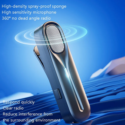 FerTo DX01 Wireless Collar Microphone 2.4G Live Broadcast Equipment, Style: 8 Pin + Charging Bin - Microphone by buy2fix | Online Shopping UK | buy2fix