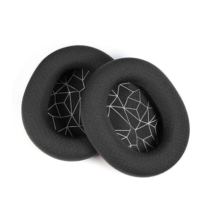 2pcs Sponge Headset Pad for Steelseries Arctis Pro / Arctis 3 / 5 / 7(White Print Mesh) - Earmuff & Pad by buy2fix | Online Shopping UK | buy2fix