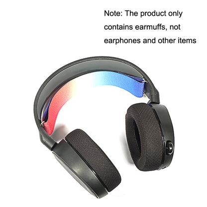 2pcs Sponge Headset Pad for Steelseries Arctis Pro / Arctis 3 / 5 / 7(White Print Mesh) - Earmuff & Pad by buy2fix | Online Shopping UK | buy2fix