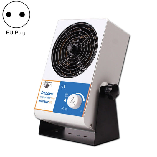 TRONOVO TR7001 Desktop Anti-Static Eliminator Anti-Static Small Ion Fan, EU Plug - Electric Fans by buy2fix | Online Shopping UK | buy2fix