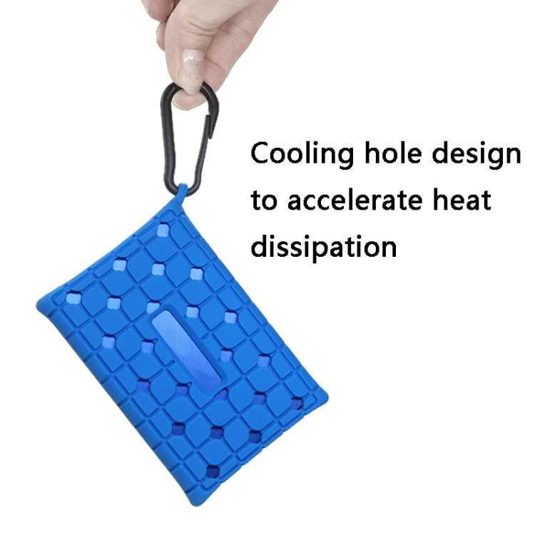 Mobile Solid State Drive Silicone Case For Samsung T7(Transparent) by buy2fix