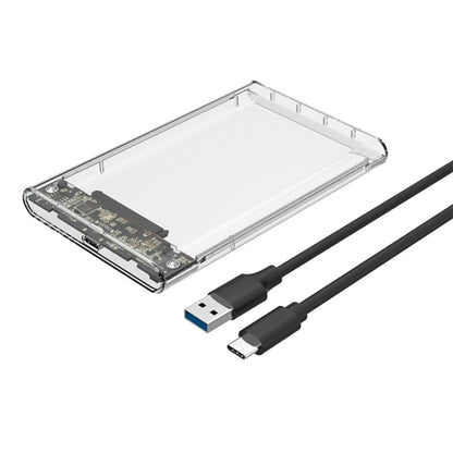TU31 2.5 Inch USB3.1 TYPE-C Interface Hard Disk Transparent Protective Shell by buy2fix