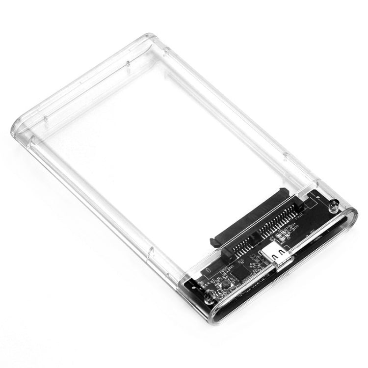 TU31 2.5 Inch USB3.1 TYPE-C Interface Hard Disk Transparent Protective Shell by buy2fix