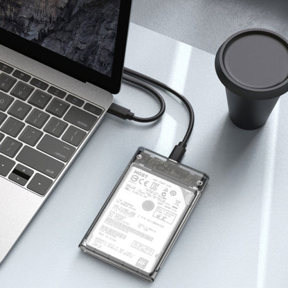 TU31 2.5 Inch USB3.1 TYPE-C Interface Hard Disk Transparent Protective Shell by buy2fix