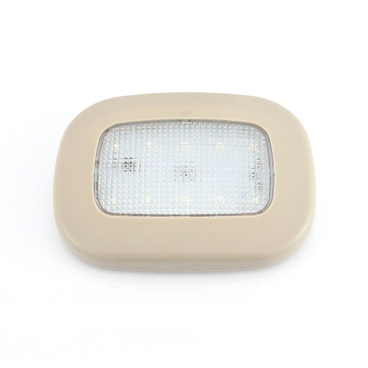 Y-975 Car Reading LED Trunk Light(Beige Shell - White Light) - Dome Lights by buy2fix | Online Shopping UK | buy2fix