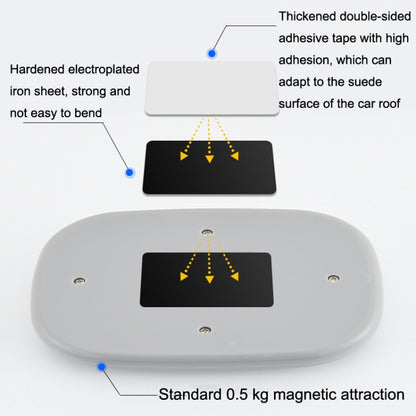 Y-975 Car Reading LED Trunk Light(Beige Shell - White Light) - Dome Lights by buy2fix | Online Shopping UK | buy2fix