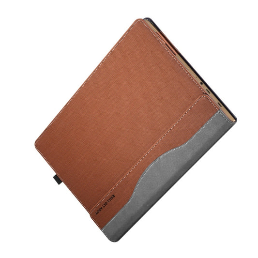 Laptop PU Leather Protective Case For Lenovo Yoga 720-15(Business Brown) by buy2fix