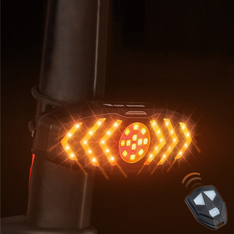 WEST BIKING Bicycle Remote Control Tail Light With Horn Tone(Black) by WEST BIKING