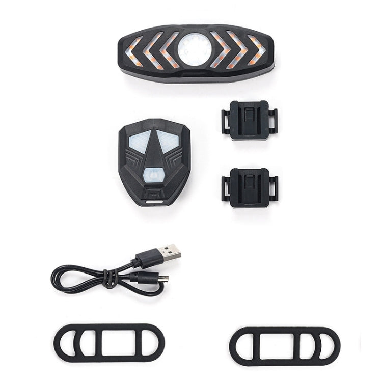 WEST BIKING Bicycle Remote Control Tail Light With Horn Tone(Black) by WEST BIKING