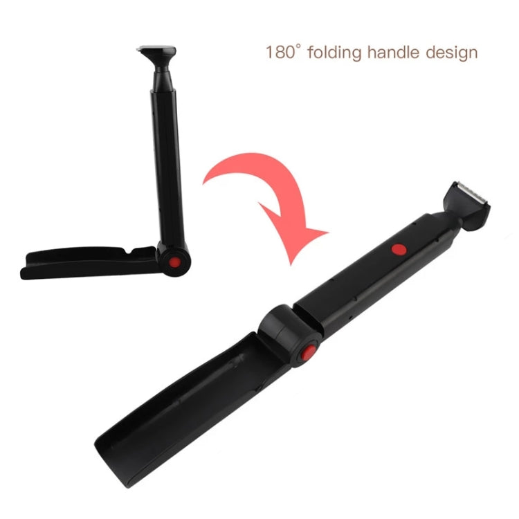 B7 2-in-1 USB Rechargeable Electric Shaver Back Shaver(Black) - Hair Removal by buy2fix | Online Shopping UK | buy2fix