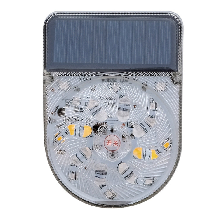 Y-949 27 LEDs Solar Car Waterproof Warning Light - Warning Lights by buy2fix | Online Shopping UK | buy2fix