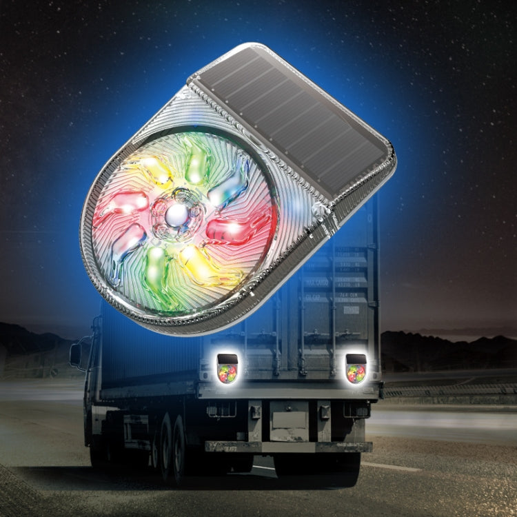 Y-949 27 LEDs Solar Car Waterproof Warning Light - Warning Lights by buy2fix | Online Shopping UK | buy2fix