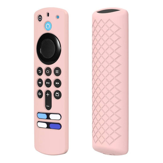 2 PCS Silicone Shell For Alexa Voice Remote 3rd Gen&TV Stick 3rd Gen(Pink) - Remote Control Covers by buy2fix | Online Shopping UK | buy2fix