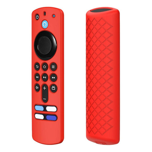 2 PCS Silicone Shell For Alexa Voice Remote 3rd Gen&TV Stick 3rd Gen(Red) - Remote Control Covers by buy2fix | Online Shopping UK | buy2fix