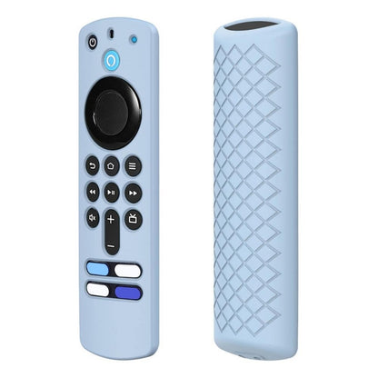 2 PCS Silicone Shell For Alexa Voice Remote 3rd Gen&TV Stick 3rd Gen(Blue) - Remote Control Covers by buy2fix | Online Shopping UK | buy2fix