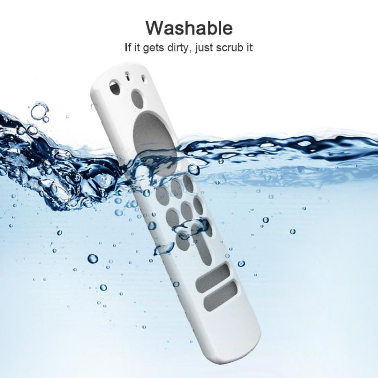 2 PCS Silicone Shell For Alexa Voice Remote 3rd Gen&TV Stick 3rd Gen(White) - Remote Control Covers by buy2fix | Online Shopping UK | buy2fix
