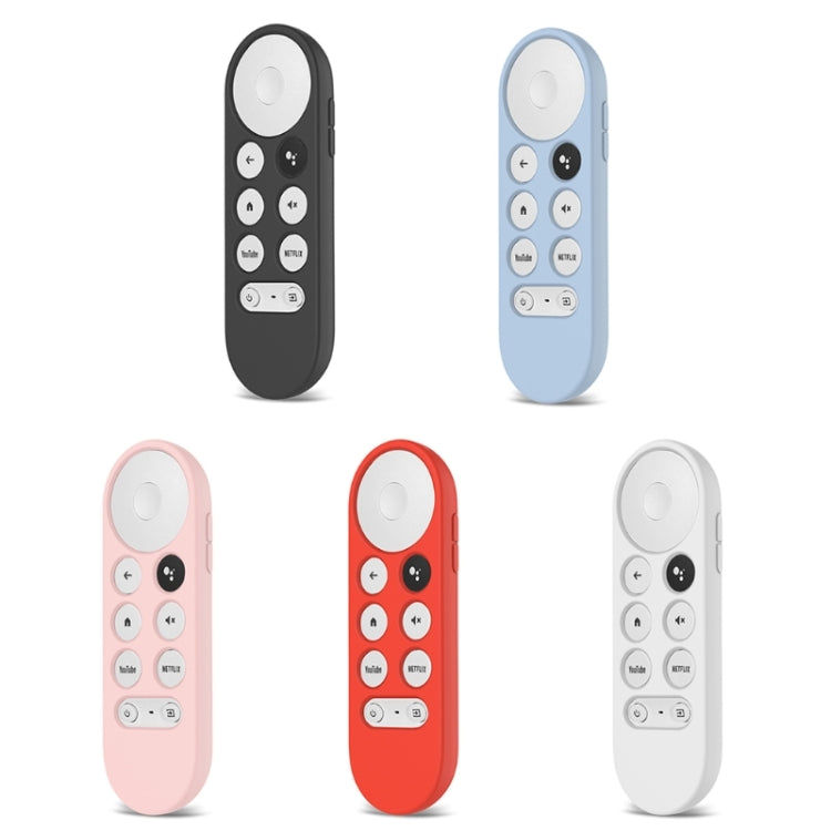 2 PCS Silicone Protective Shell for Google Chromecast 2020 Remote Control(Red) - Remote Control Covers by buy2fix | Online Shopping UK | buy2fix