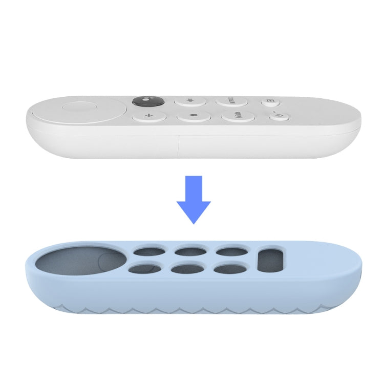 2 PCS Silicone Protective Shell for Google Chromecast 2020 Remote Control(Red) - Remote Control Covers by buy2fix | Online Shopping UK | buy2fix