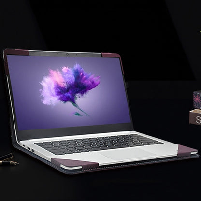 PU Leather Laptop Protective Case For Huawei Honor MagicBook(Dark Gray) by buy2fix