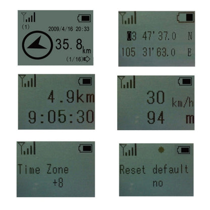 KH-12 Mini GPS Locator Outdoor Climbing Compass(65x52x21mm) by buy2fix