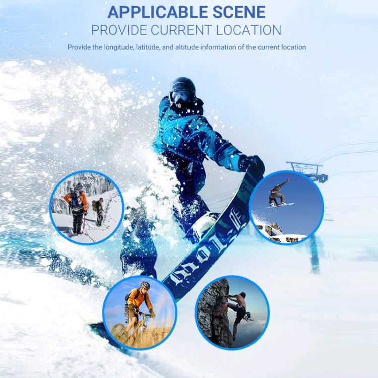 KH-12 Mini GPS Locator Outdoor Climbing Compass(65x52x21mm) by buy2fix